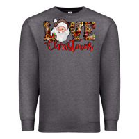 Charcoal Heather Love Christmas Santa Premium Sweatshirt - JahusDesignShop