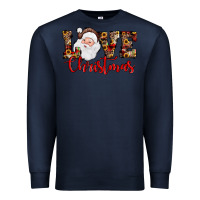 Navy Love Christmas Santa Premium Sweatshirt - JahusDesignShop