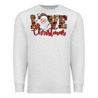 Oatmeal Heather Love Christmas Santa Premium Sweatshirt - JahusDesignShop