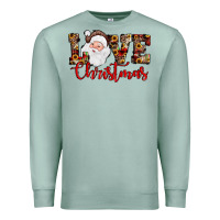 Seafoam Love Christmas Santa Premium Sweatshirt - JahusDesignShop