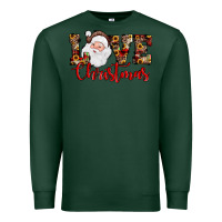 Sports Green Love Christmas Santa Premium Sweatshirt - JahusDesignShop