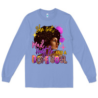 Colony Blue She got mad hustle and a dope soul Long Sleeve Tee - RanaPortraitStore