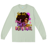Matcha She got mad hustle and a dope soul Long Sleeve Tee - RanaPortraitStore