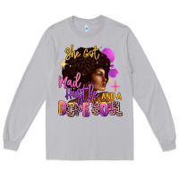 Moon Dust She got mad hustle and a dope soul Long Sleeve Tee - RanaPortraitStore