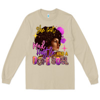 Mushroom She got mad hustle and a dope soul Long Sleeve Tee - RanaPortraitStore