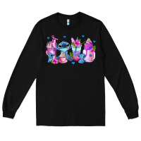Black stitch coffee cups Long Sleeve Tee - AdoDesignShop