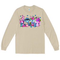 Mushroom stitch coffee cups Long Sleeve Tee - AdoDesignShop