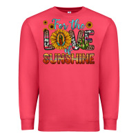 Cardinal for the love of sunshine sunflower our lady of guadalupe Premium Sweatshirt - JahusDesignShop