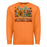 Carrot for the love of sunshine sunflower our lady of guadalupe Premium Sweatshirt - JahusDesignShop