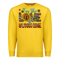 Lemon for the love of sunshine sunflower our lady of guadalupe Premium Sweatshirt - JahusDesignShop