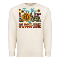 Sandshell for the love of sunshine sunflower our lady of guadalupe Premium Sweatshirt - JahusDesignShop