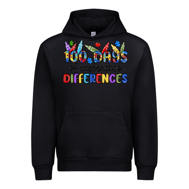 100 Days Of Embracing Differences Urban Hoodie by MaliasSmallBusiness | Teevron