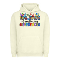 Pigment Pistachio 100 days of embracing differences Urban Hoodie - MaliasSmallBusiness