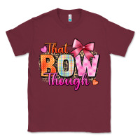 Burgundy that bow though Classic Tee - Zillion Design Studio