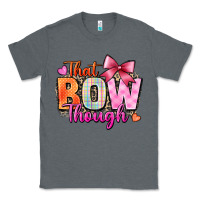 Charcoal Heather that bow though Classic Tee - Zillion Design Studio