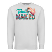 Dove Grey totally nailed bbs Premium Sweatshirt - BundleAndBundleShop