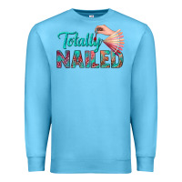 Ocean Blue totally nailed bbs Premium Sweatshirt - BundleAndBundleShop