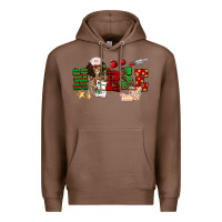 Chestnut Christmas Nurse Premium Hoodie - NancyCooperArtShop