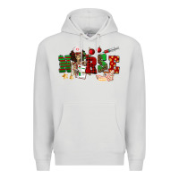Dove Grey Christmas Nurse Premium Hoodie - NancyCooperArtShop
