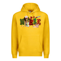Lemon Christmas Nurse Premium Hoodie - NancyCooperArtShop