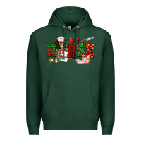 Sports Green Christmas Nurse Premium Hoodie - NancyCooperArtShop