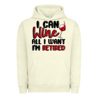 Pigment Pistachio i can wine all i want lm retired Urban Hoodie - MaliasSmallBusiness