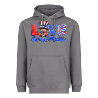 Storm love america gnome Heavyweight Hoodie - HRA Design Shop