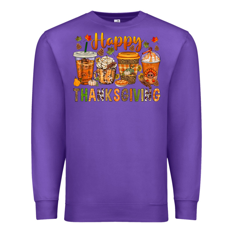Western Happy Thanksgiving Bbs Premium Sweatshirt by BundleAndBundleShop | Teevron