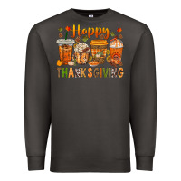 Smoke western happy thanksgiving bbs Premium Sweatshirt - BundleAndBundleShop