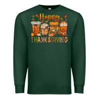 Sports Green western happy thanksgiving bbs Premium Sweatshirt - BundleAndBundleShop