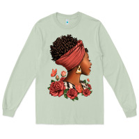 Matcha She who kneels before god can stand before anyone Long Sleeve Tee - RanaPortraitStore