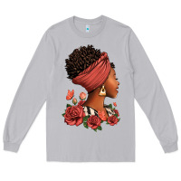 Moon Dust She who kneels before god can stand before anyone Long Sleeve Tee - RanaPortraitStore