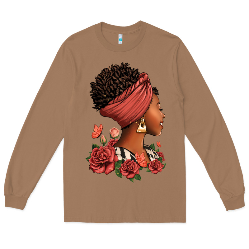 She Who Kneels Before God Can Stand Before Anyone Long Sleeve Tee by RanaPortraitStore | Teevron