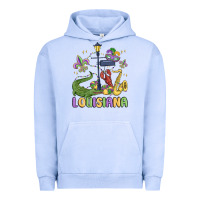 Pigment Grape Ice louisiana mardi gras Urban Hoodie - MaliasSmallBusiness