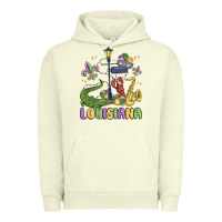 Pigment Pistachio louisiana mardi gras Urban Hoodie - MaliasSmallBusiness