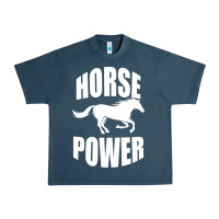 Midnight Navy Horse Power Urban Heavy Tee - Bettercallsaul