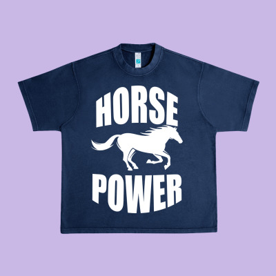 Horse Power Urban Heavy Tee Designed By Bettercallsaul