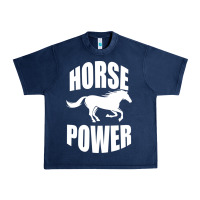 Navy Horse Power Urban Heavy Tee - Bettercallsaul