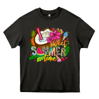Asphalt summer time Heavy Core Tee - CowhideDigitalArt