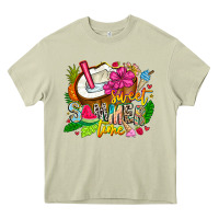 Mossy summer time Heavy Core Tee - CowhideDigitalArt
