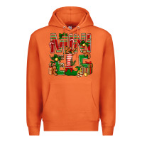 Carrot Christmas mini Elf Premium Hoodie - NancyCooperArtShop