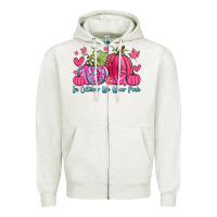 In October We Wear Pink Zipper Hoodie | Teevron