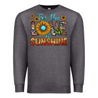 Charcoal Heather for the love of sunshine Premium Sweatshirt - JahusDesignShop
