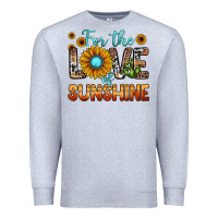 Heather Grey for the love of sunshine Premium Sweatshirt - JahusDesignShop
