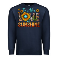 Navy for the love of sunshine Premium Sweatshirt - JahusDesignShop