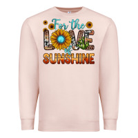 Pale Pink for the love of sunshine Premium Sweatshirt - JahusDesignShop