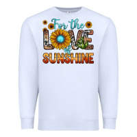 White for the love of sunshine Premium Sweatshirt - JahusDesignShop