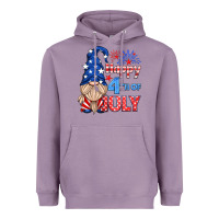 Lavender happy 4th of july gnome Heavyweight Hoodie - HRA Design Shop