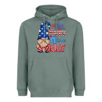 Sage happy 4th of july gnome Heavyweight Hoodie - HRA Design Shop