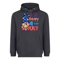 Smoke happy 4th of july gnome Heavyweight Hoodie - HRA Design Shop